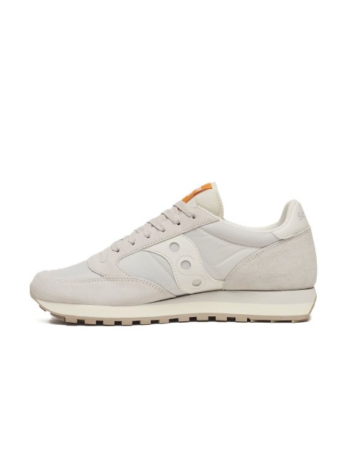 scarpe saucony UNISEX GREY/TOFU - JAZZ ORIGINAL - S2044-731 vista laterale 3