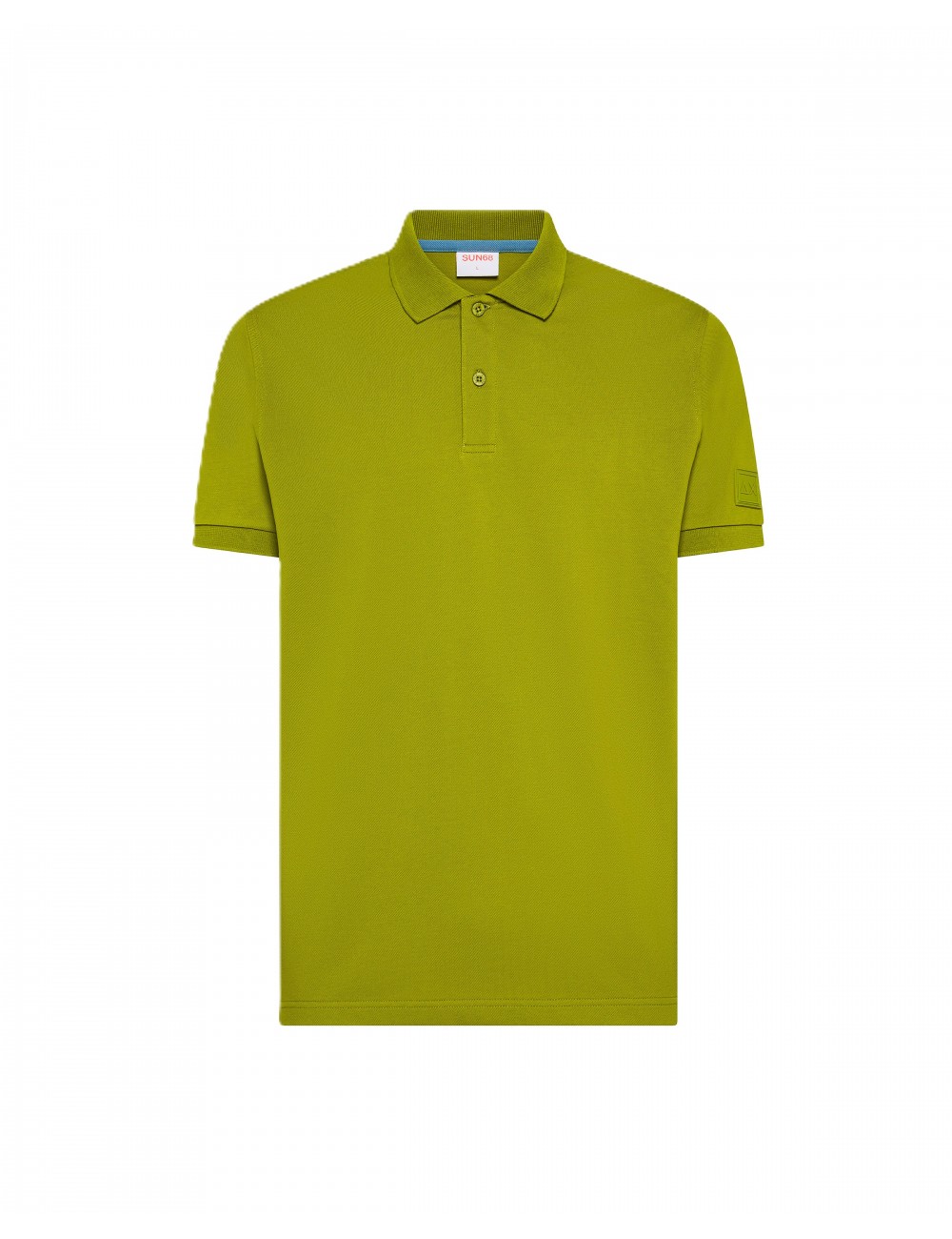 polo sun68 UOMO 42 OLIVA - A36113 vista frontale