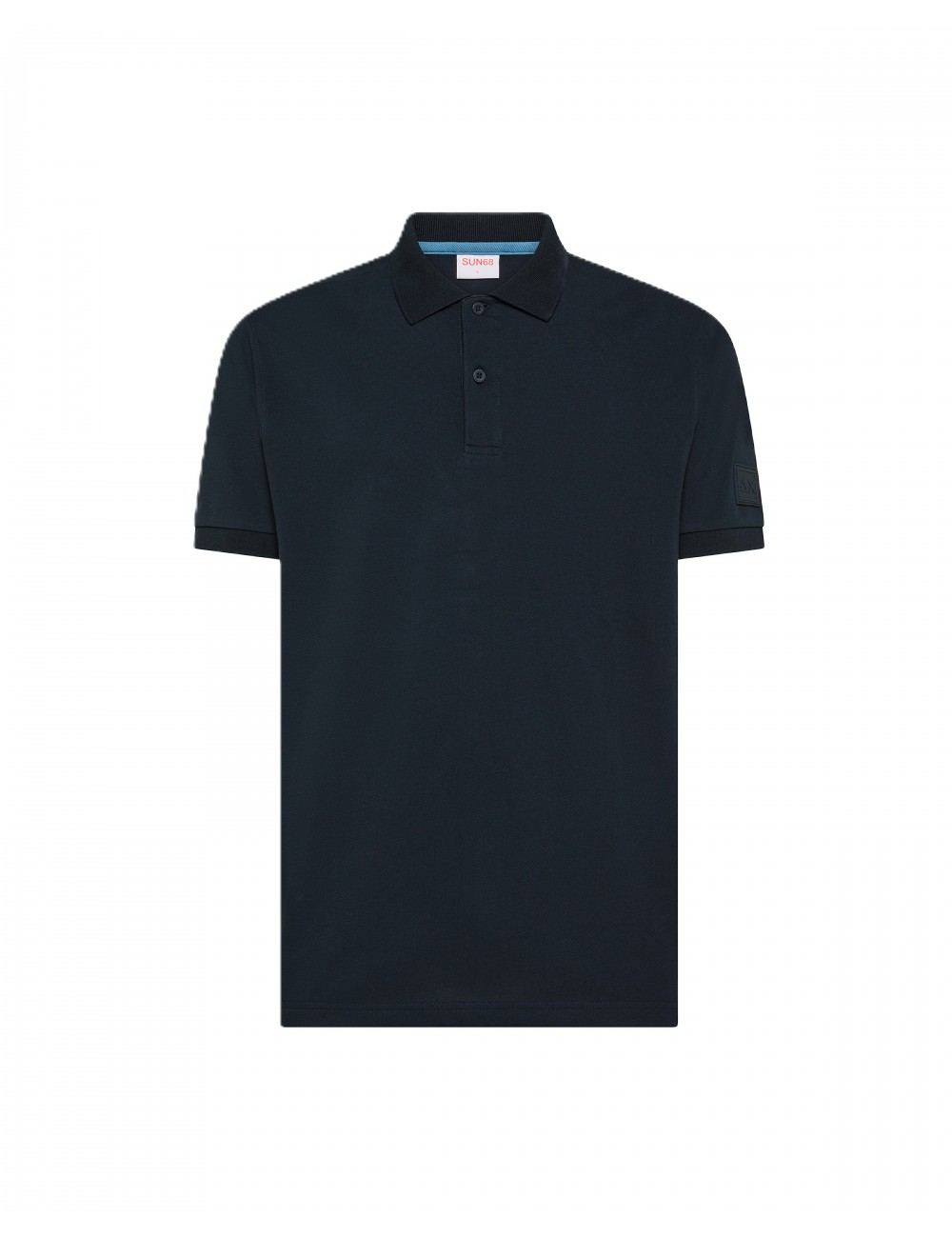 polo sun68 UOMO 07 NAVY BLUE - A36113 vista frontale