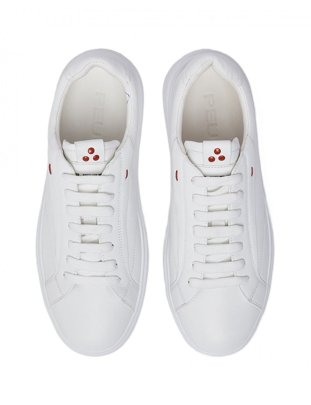 scarpe peuterey UOMO BIANCHE - QUARTER - PEU5522 vista superiore