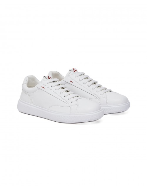 scarpe peuterey UOMO BIANCHE - QUARTER - PEU5522 vista frontale