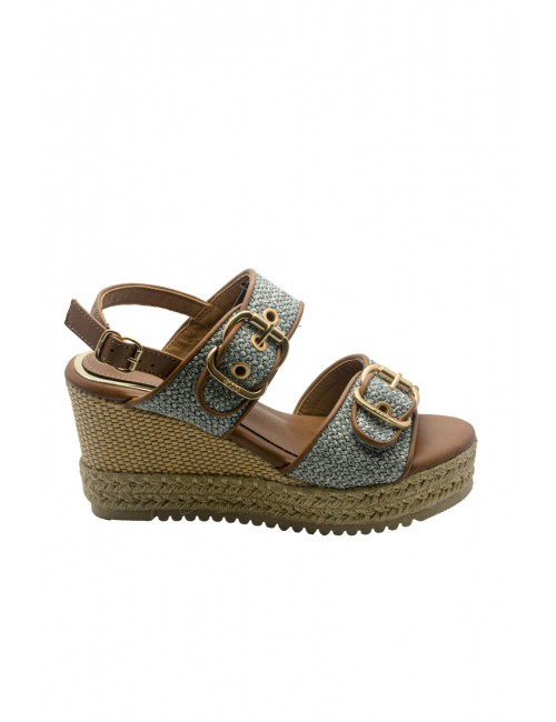 sandali jeep DONNA AZZURRO CHIARO 118 JEANS - MAYOR - JL61600A vista laterale 2