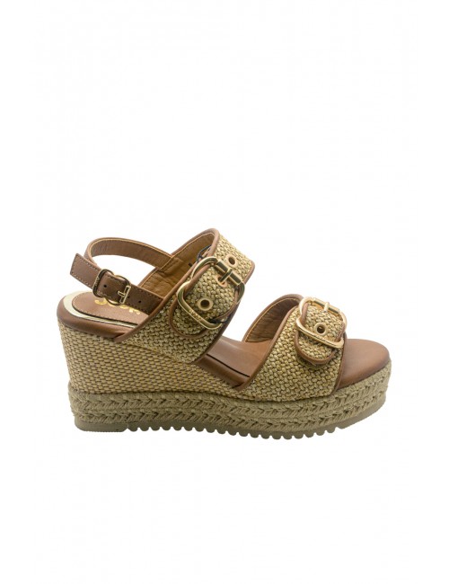 sandali jeep DONNA BEIGE 026 NATURAL - MAYOR - JL61600A  vista laterale 2