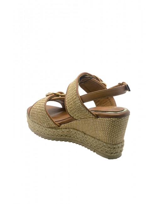 sandali jeep DONNA BEIGE 026 NATURAL - MAYOR - JL61600A  vista posteriore