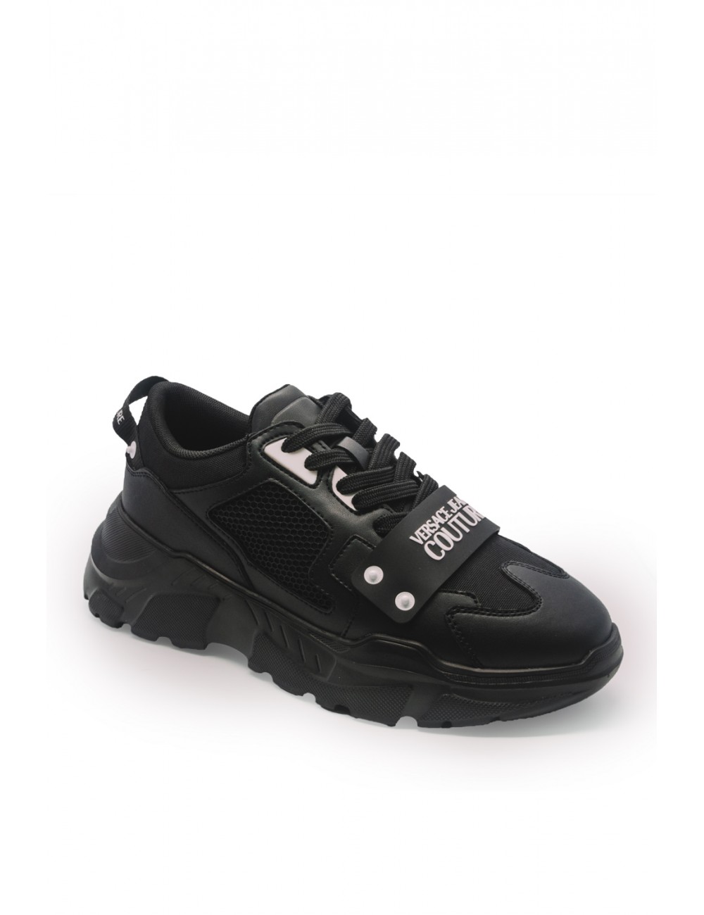 scarpe versace UOMO NERE 899 - 80YA3SC4 vista frontale