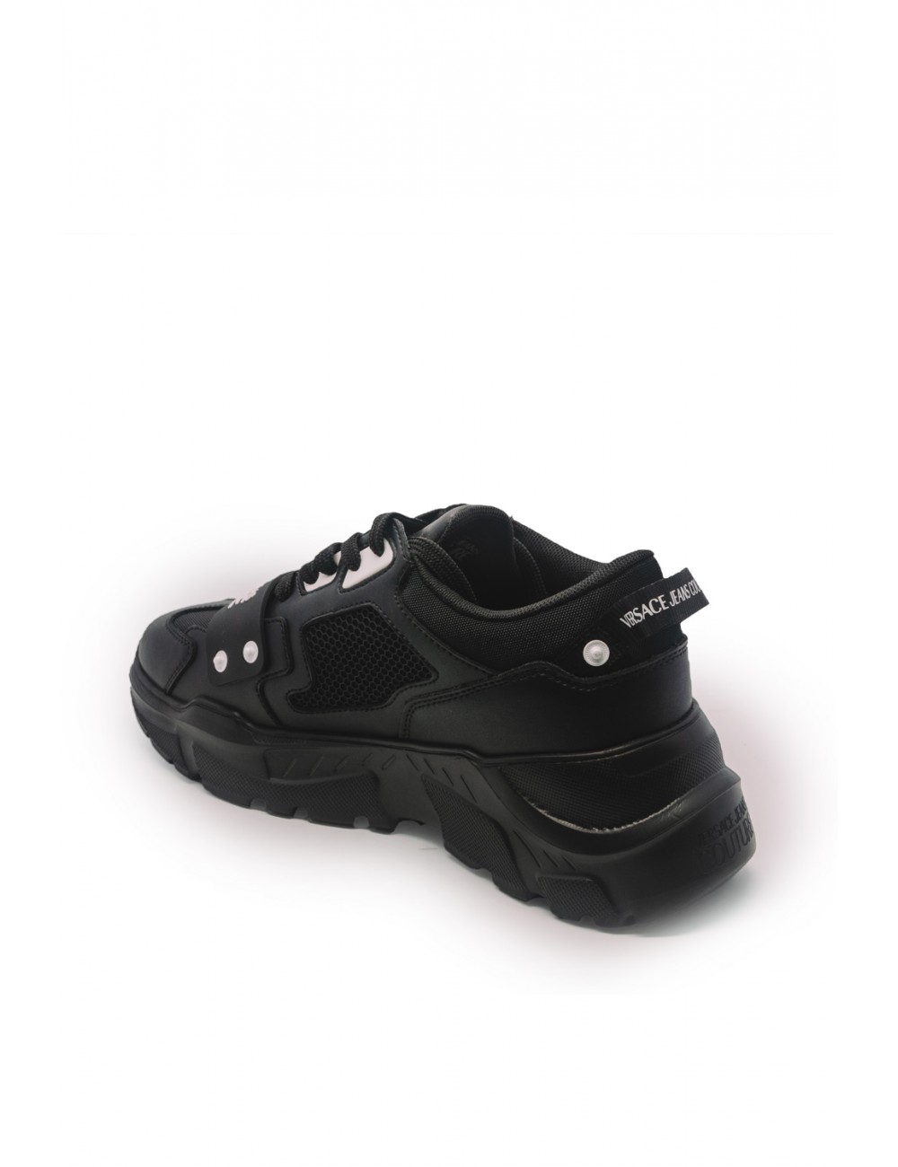 scarpe versace UOMO NERE 899 - 80YA3SC4 vista posteriore