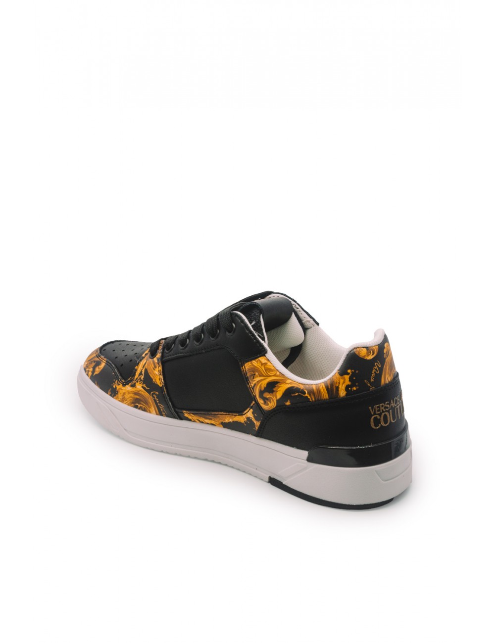 scarpe versace UOMO NERE G89 - 80YA3SJ4 vista posteriore