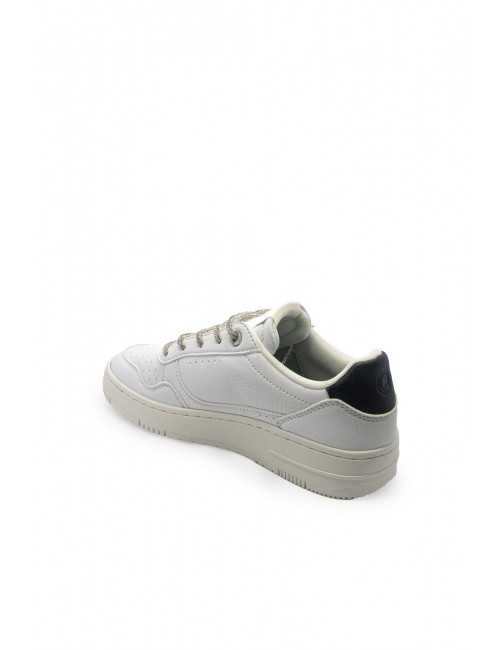scarpe colmar DONNA WHITE E BLACK - AUSTIN SHINE 086 vista posteriore