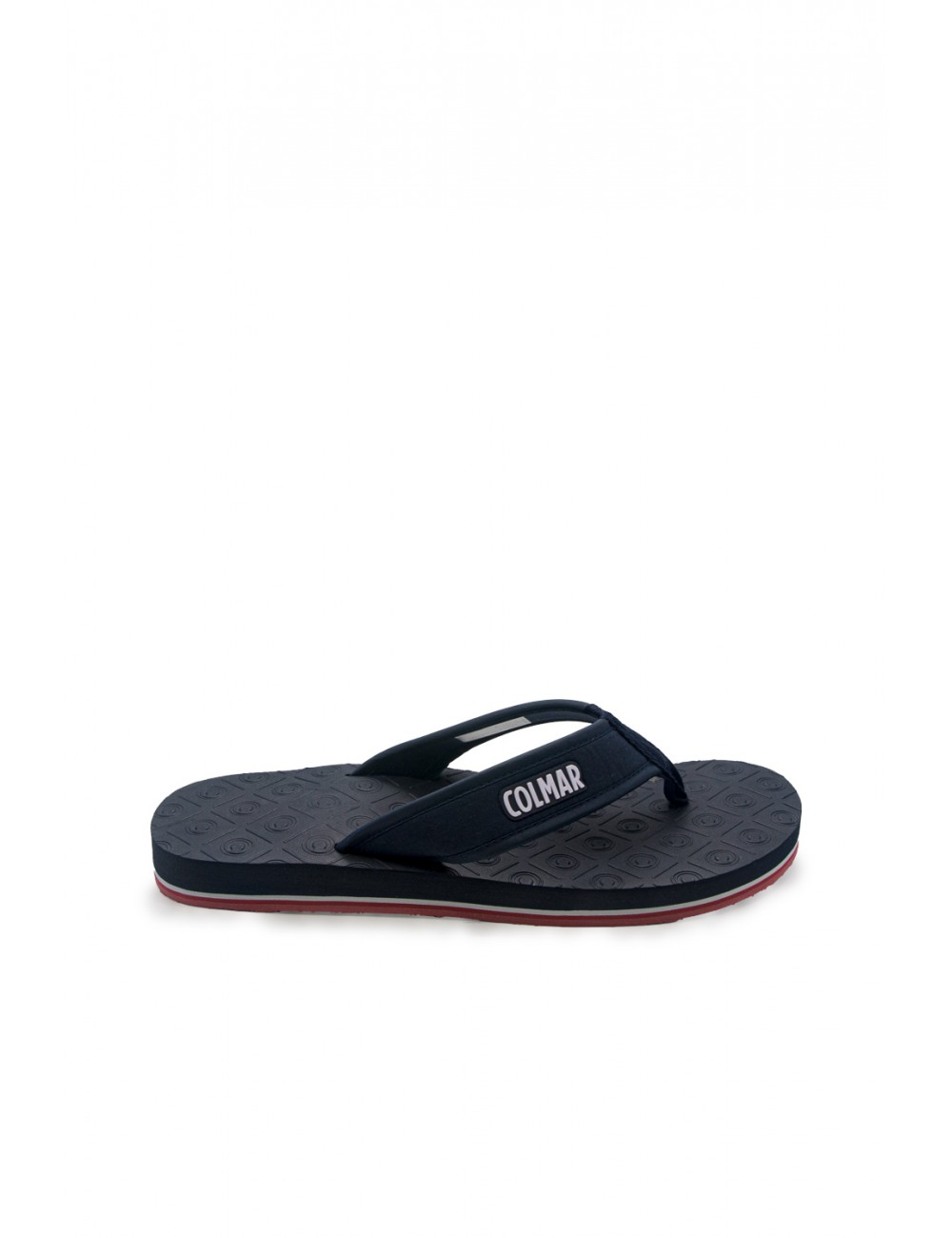 infradito colmar UOMO NAVY/RED/WHITE - FLIP FLOP ICONIC 174 vista laterale