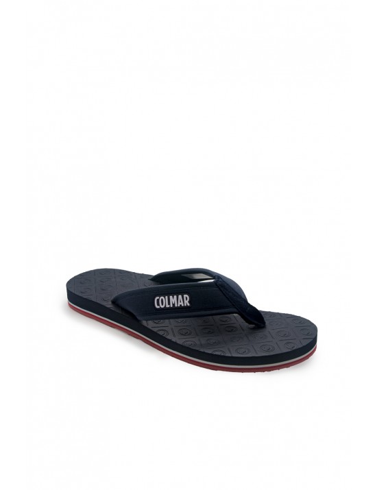 infradito colmar UOMO NAVY/RED/WHITE - FLIP FLOP ICONIC 174 vista laterale