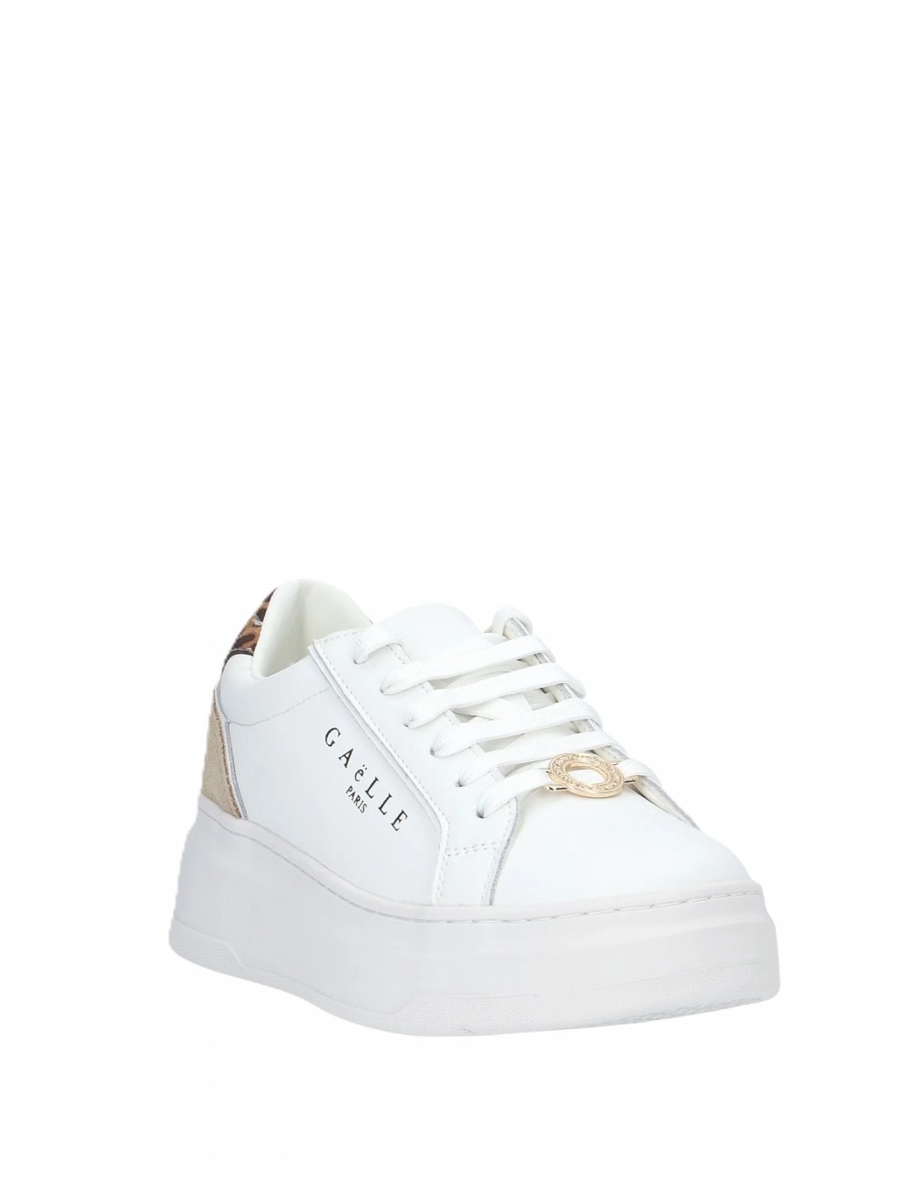 scarpe gaelle paris DONNA BIANCHE - GACAW01621 vista laterale