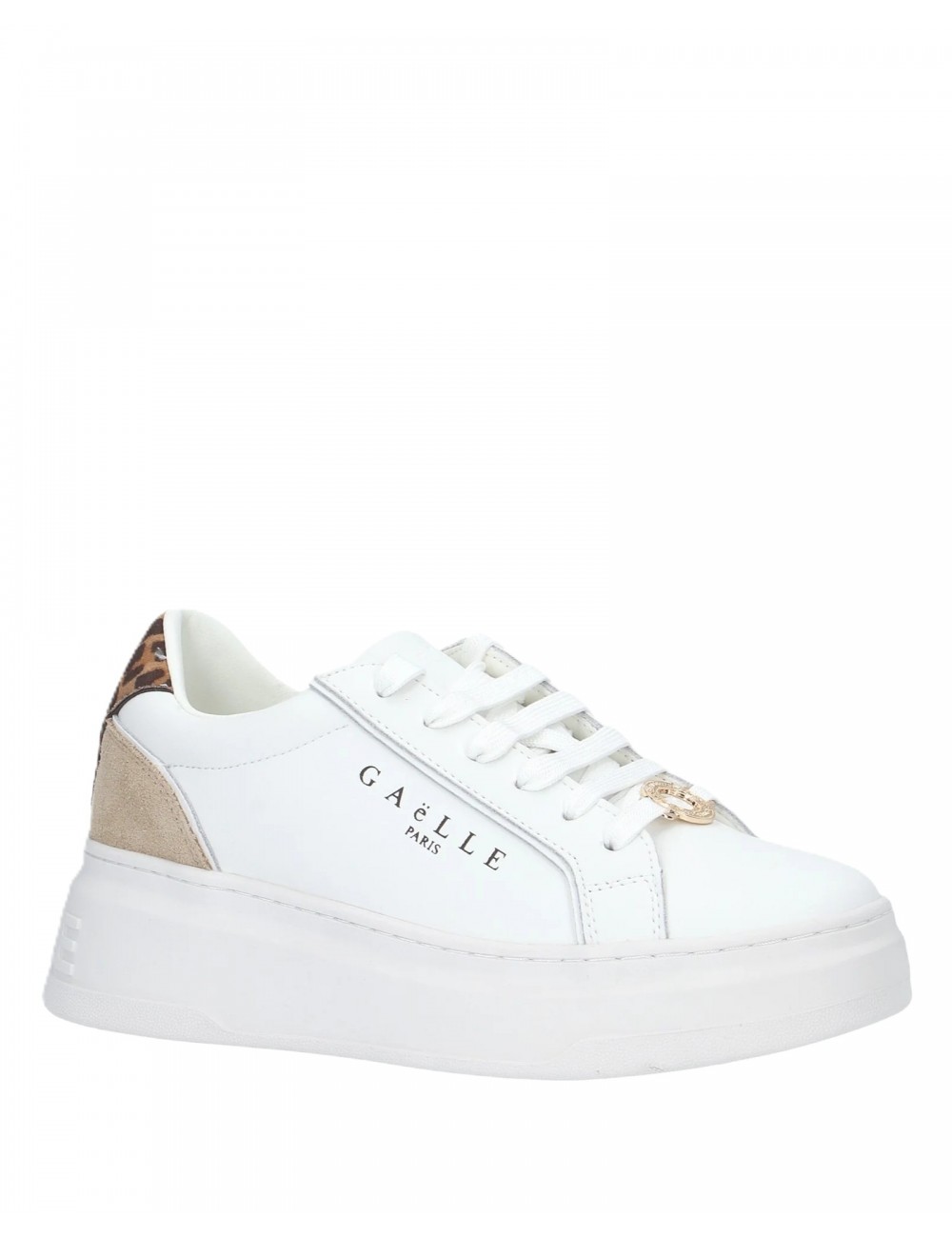 scarpe gaelle paris DONNA BIANCHE - GACAW01621 vista laterale 2