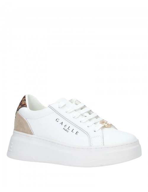 scarpe gaelle paris DONNA BIANCHE - GACAW01621 vista laterale 2