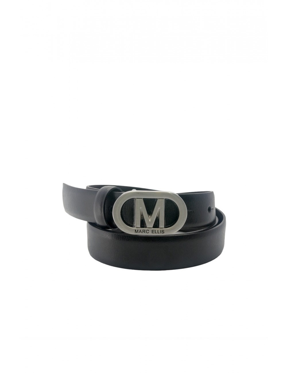 cintura marc ellis DONNA BLACK E SILVER - ME BELT-173 BX vista frontale