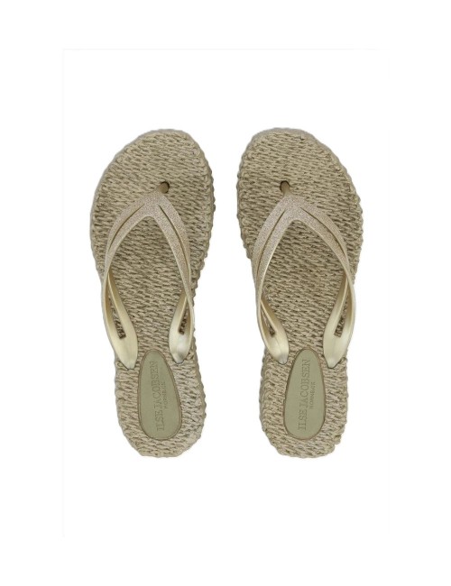 infradito ilse jacobsen DONNA ORO 780 PLATIN - CHEERFUL13 vista superiore