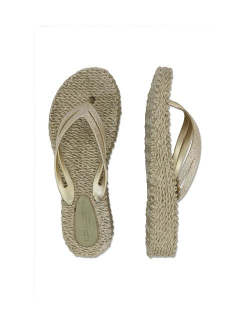 infradito ilse jacobsen DONNA ORO 780 PLATIN - CHEERFUL13 vista superiore 2