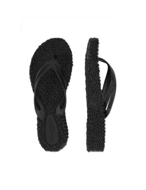 infradito ilse jacobsen DONNA 001 BLACK - CHEERFUL13 vista superiore 2