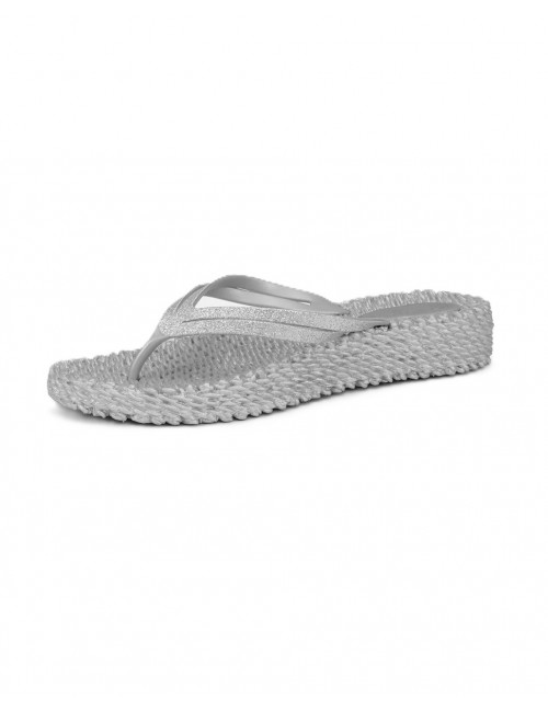infradito ilse jacobsen DONNA 710 SILVER - CHEERFUL13 vista frontale 2
