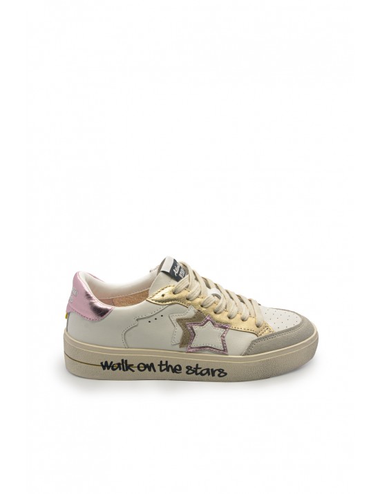 scarpe atlantic stars DONNA WHITE - ATLA3010W-0100 vista laterale