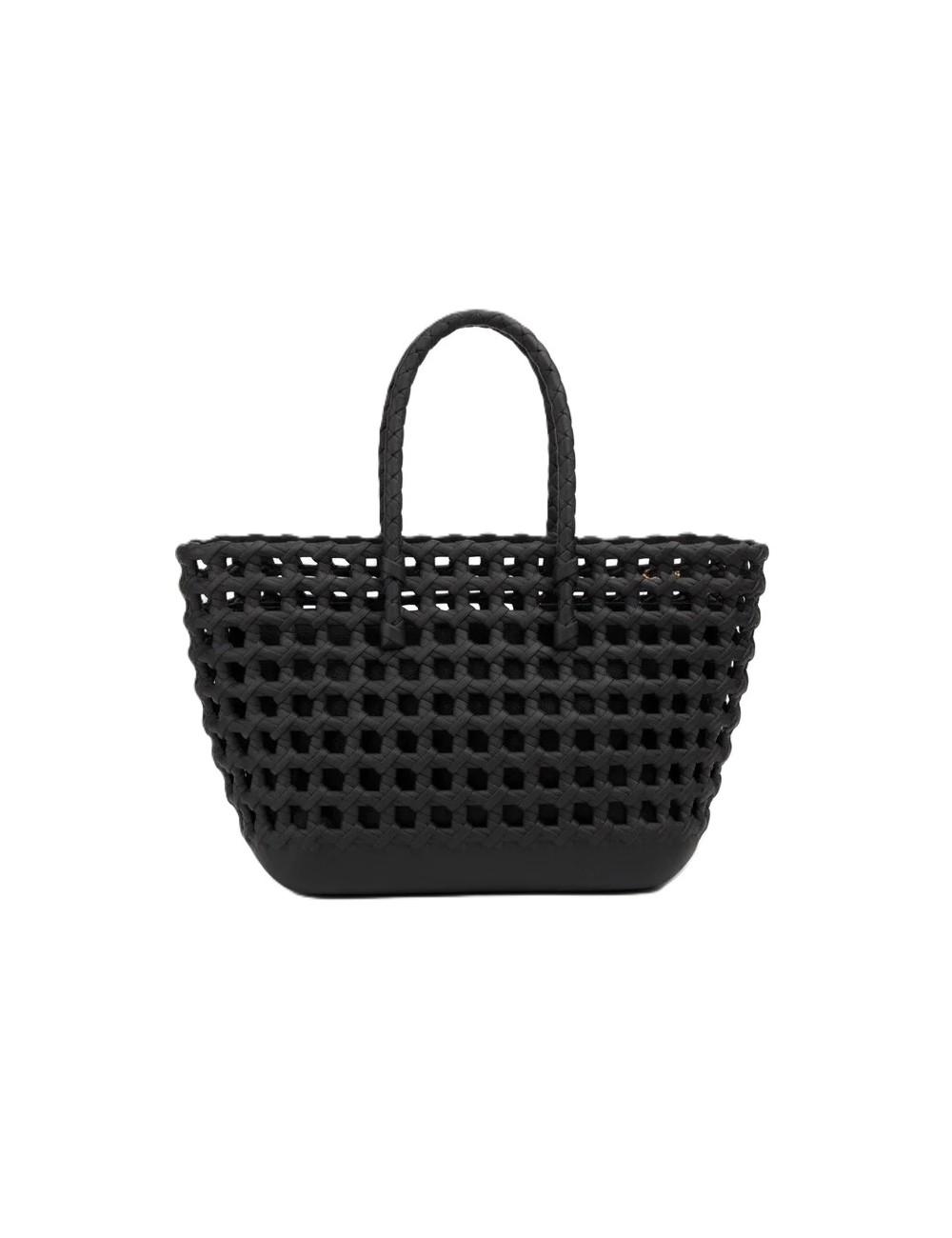 borsa marc ellis DONNA BLACK E LIGHT GOLD - FLAT SUNSET vista posteriore