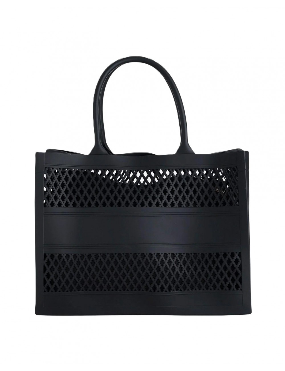 borsa marc ellis DONNA BLACK E LIGHT GOLD - FLAT SPONGE M vista posteriore