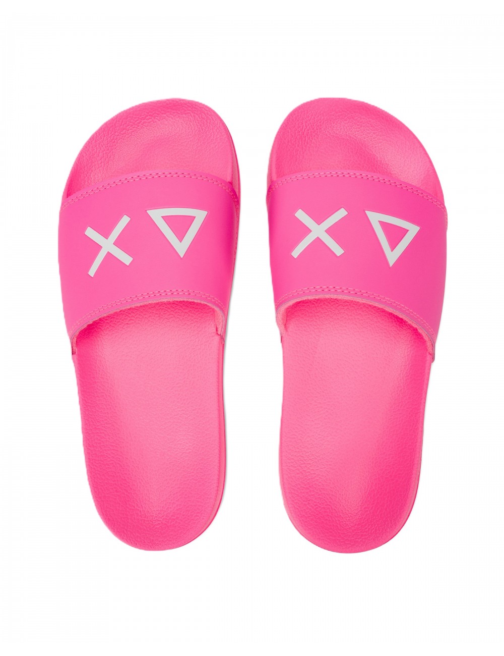 ciabatte sun68 DONNA 62 FUXIA FLUO - X36210 vista frontale