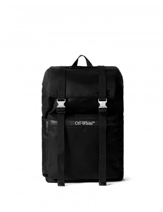 zaino off-white UNISEX BLACK - OMNB111C99FAB0011000 vista frontale