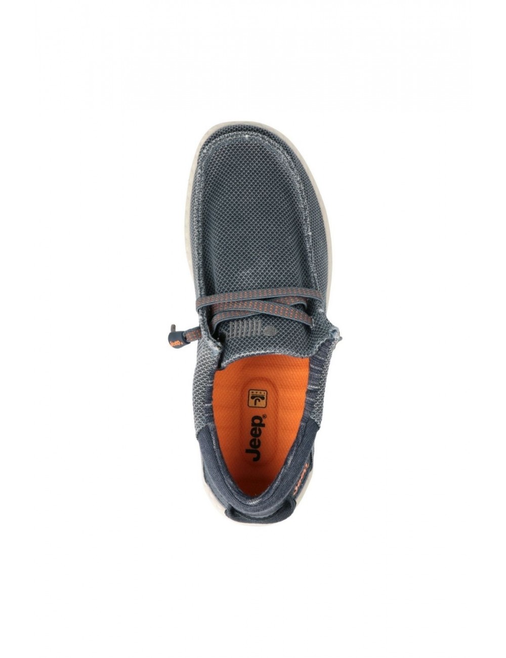 scarpe jeep UOMO 100 BLUE - SAMOA WALLABEE KNIT - JM61115A vista superiore