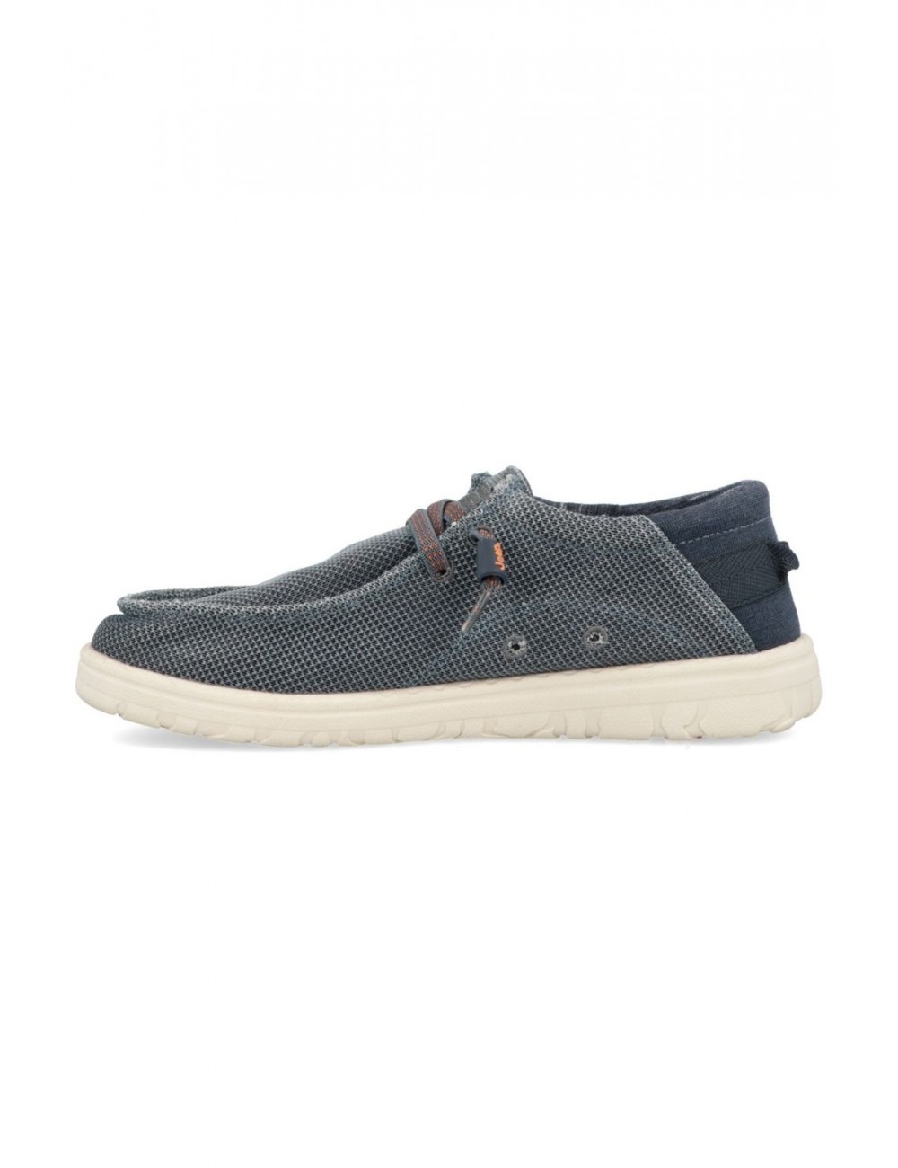 scarpe jeep UOMO 100 BLUE - SAMOA WALLABEE KNIT - JM61115A vista laterale 2