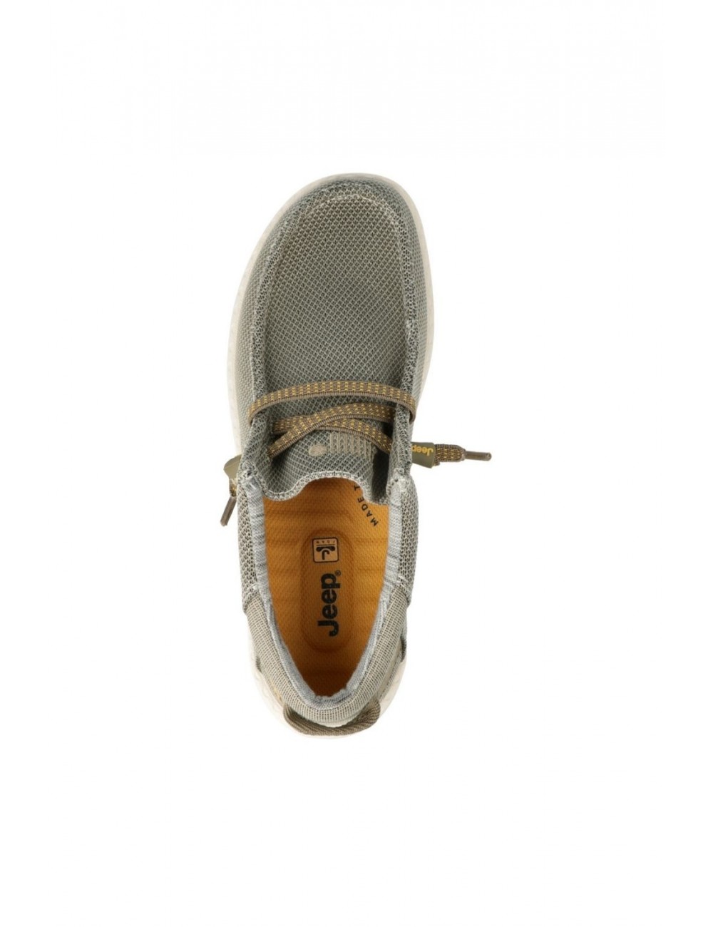 scarpe jeep UOMO VERDE CHIARO 105 SAGE - SAMOA WALLABEE KNIT - JM61115A vista superiore