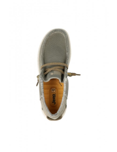 scarpe jeep UOMO VERDE CHIARO 105 SAGE - SAMOA WALLABEE KNIT - JM61115A vista superiore