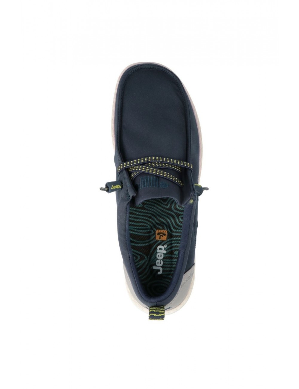 scarpe jeep UOMO 016 NAVY - SAMOA WALLABEE NYLON - JM61114A vista superiore