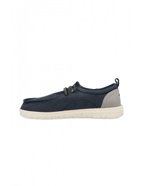 scarpe jeep UOMO 016 NAVY - SAMOA WALLABEE NYLON - JM61114A vista laterale 2