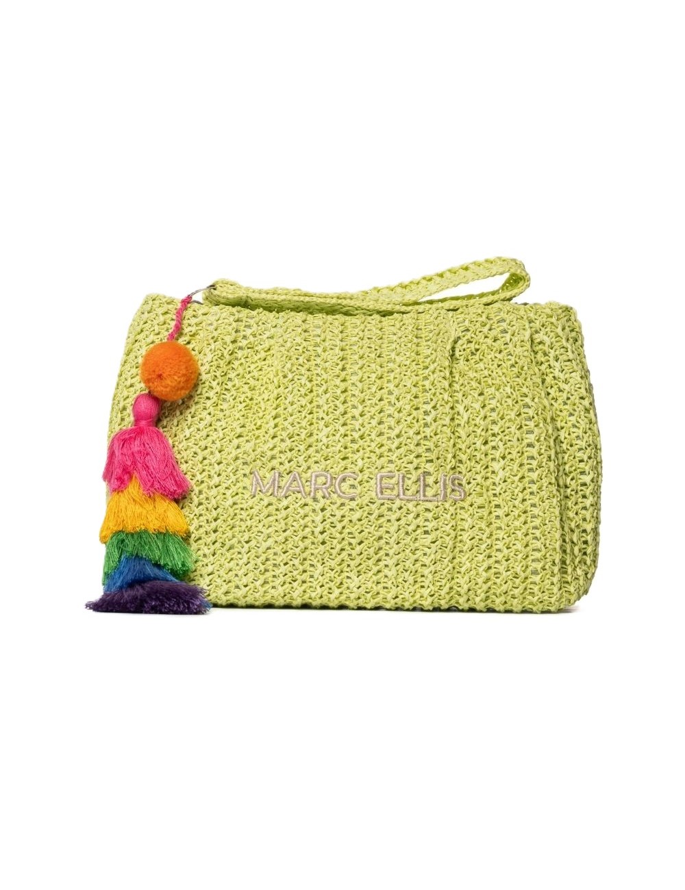 pochette marc ellis DONNA SOFT GREEN - BUBY S. CLAIRE C vista frontale