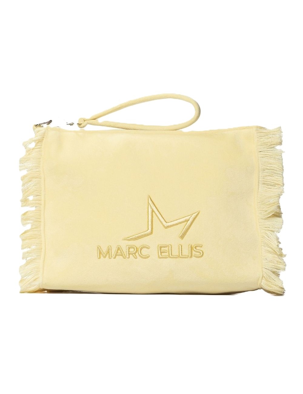 pochette marc ellis DONNA WAX YELLOW - BUBY CALYPSO C vista frontale