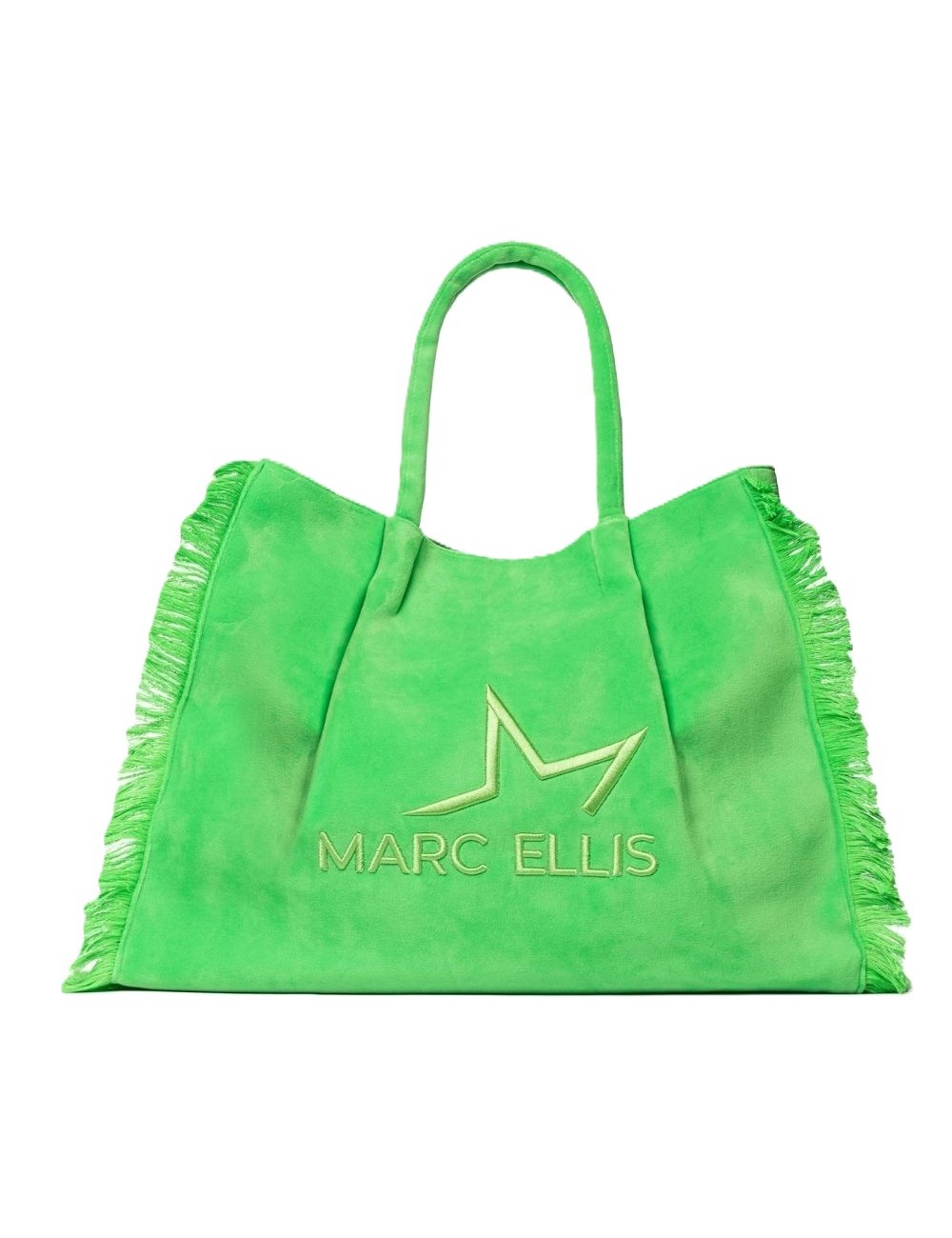 borsa marc ellis DONNA GREEN FLUO - BUBY CALYPSO vista frontale