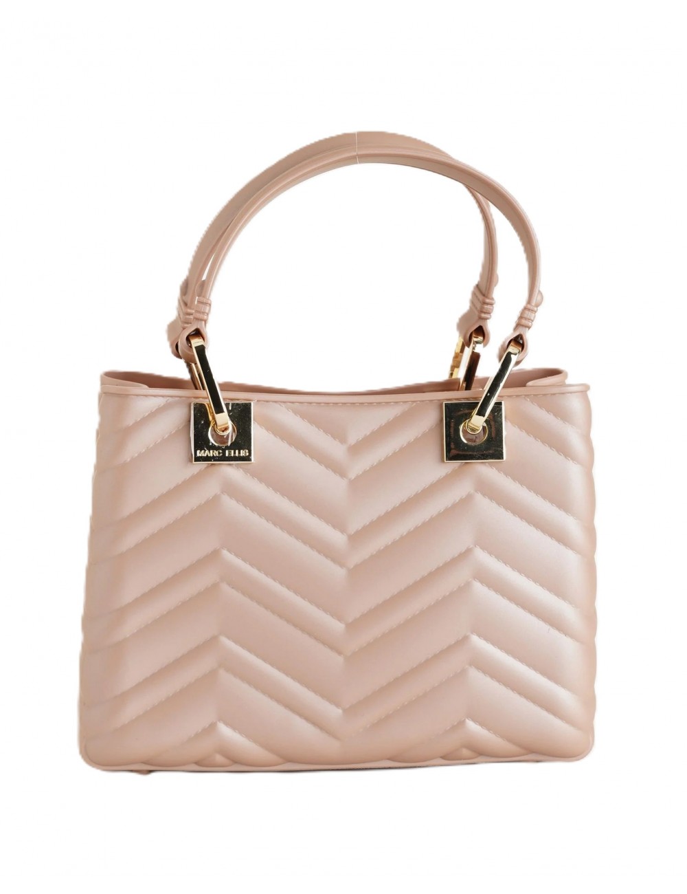 borsa marc ellis DONNA BEIGE SCURO E ORO MOKA MOUSSE/LIGHT GOLD - KRISSY WAVE S vista posteriore