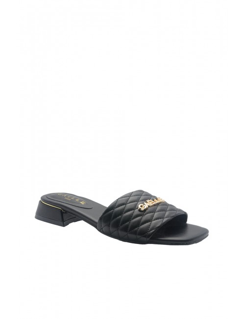 sandali gaelle paris DONNA NERI - GACAW01709 vista frontale