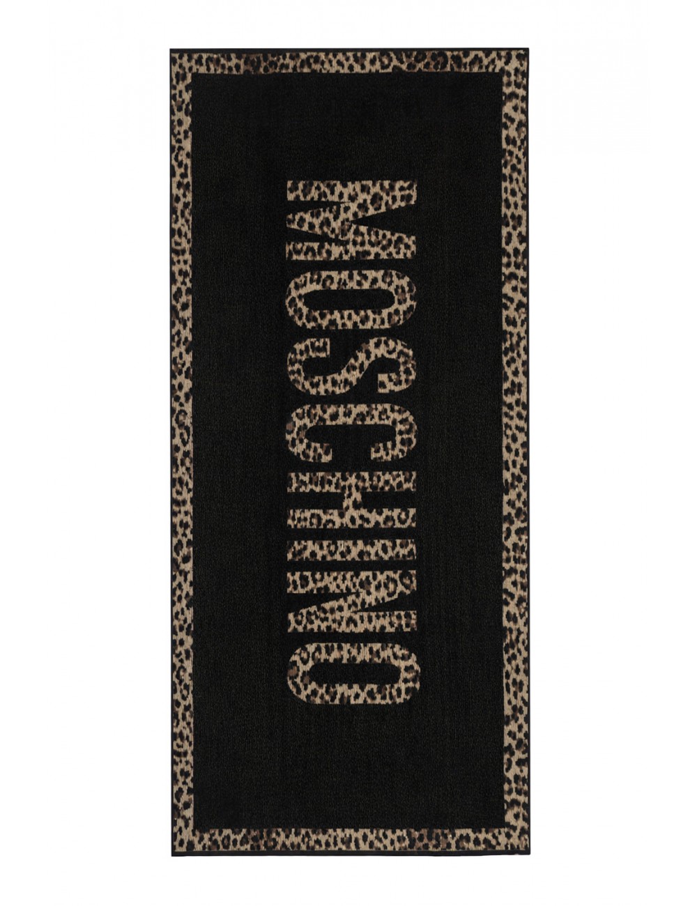 telo mare moschino DONNA NERO 1555 - V2A4307 - 9430 vista frontale