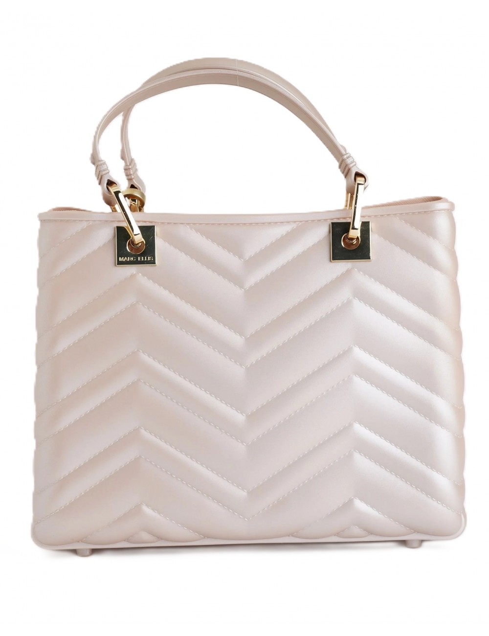 borsa marc ellis DONNA BEIGE E ORO LIGHT TAN/LIGHT GOLD - KRISSY WAVE M 26 vista posteriore