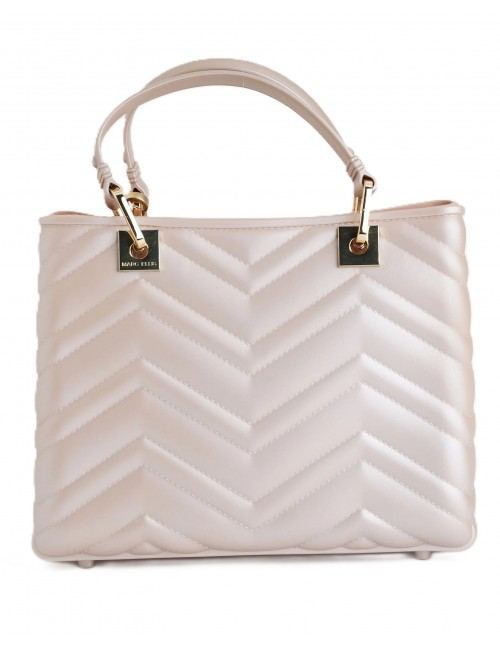 borsa marc ellis DONNA BEIGE E ORO LIGHT TAN/LIGHT GOLD - KRISSY WAVE M 26 vista posteriore