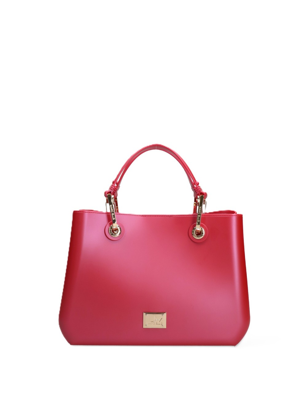 borsa marc ellis DONNA FRAGOLA E ORO ROCOCCO RED/LIGHT GOLD - FLAT KIRA vista frontale