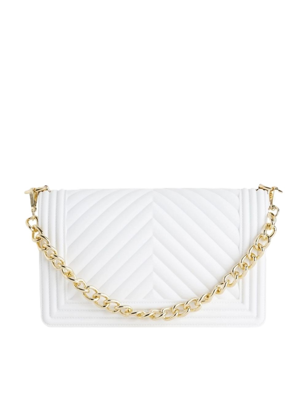 borsa marc ellis DONNA MILK E GOLD - FLAT M 26 vista posteriore