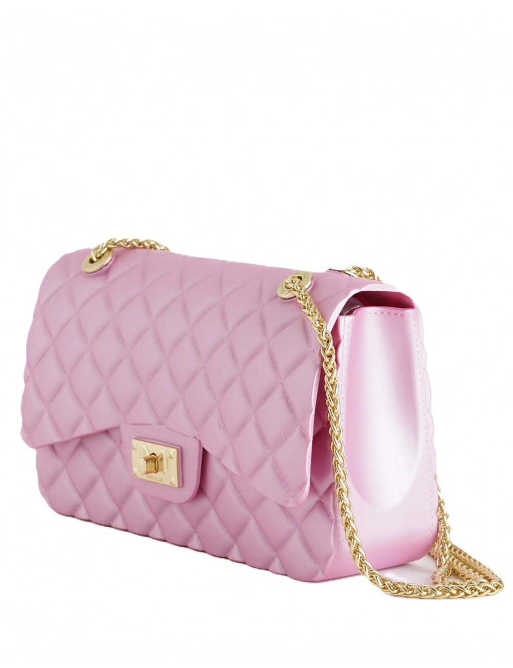 borsa marc ellis DONNA CASHMERE ROSE E MATT GOLD - FLAT FALCON M 26 vista frontale