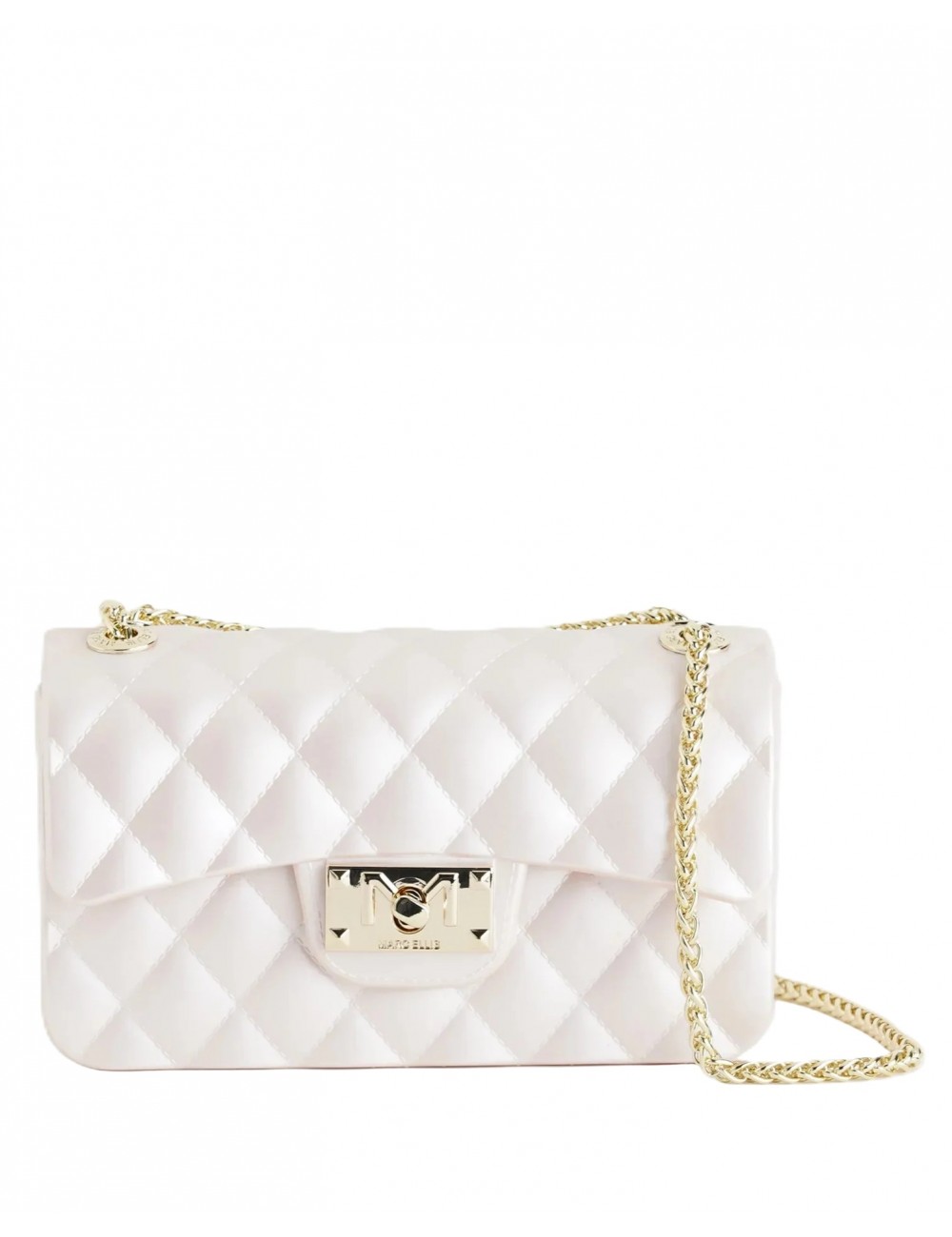 borsa marc ellis DONNA LIGHT ROSE E LIGHT GOLD - FLAT FALCON XS vista frontale