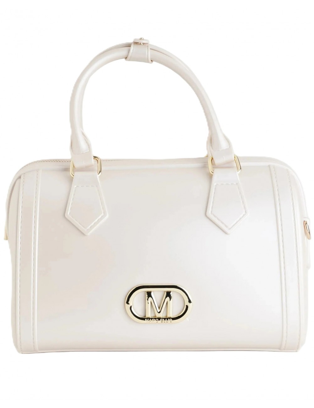 borsa marc ellis DONNA BEIGE E LIGHT GOLD - FLAT ESTRELLA L vista frontale