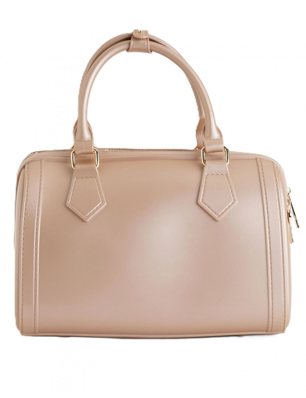 borsa marc ellis DONNA BEIGE SCURO E ORO MOKA MOUSSE/LIGHT GOLD - FLAT ESTRELLA L vista posteriore