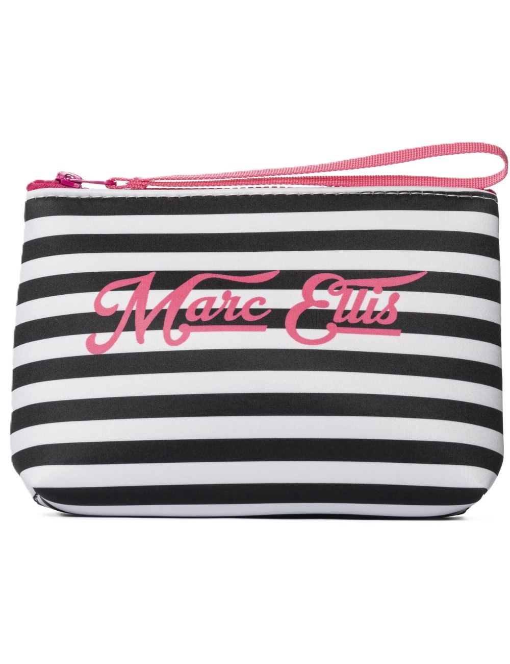 pochette marc ellis DONNA BIANCA E NERA VARIANT 05 - BUBY POUCH STRIPES vista frontale