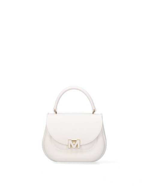 borsa marc ellis DONNA MILK E LIGHT GOLD - FLAT JELLY vista frontale 2