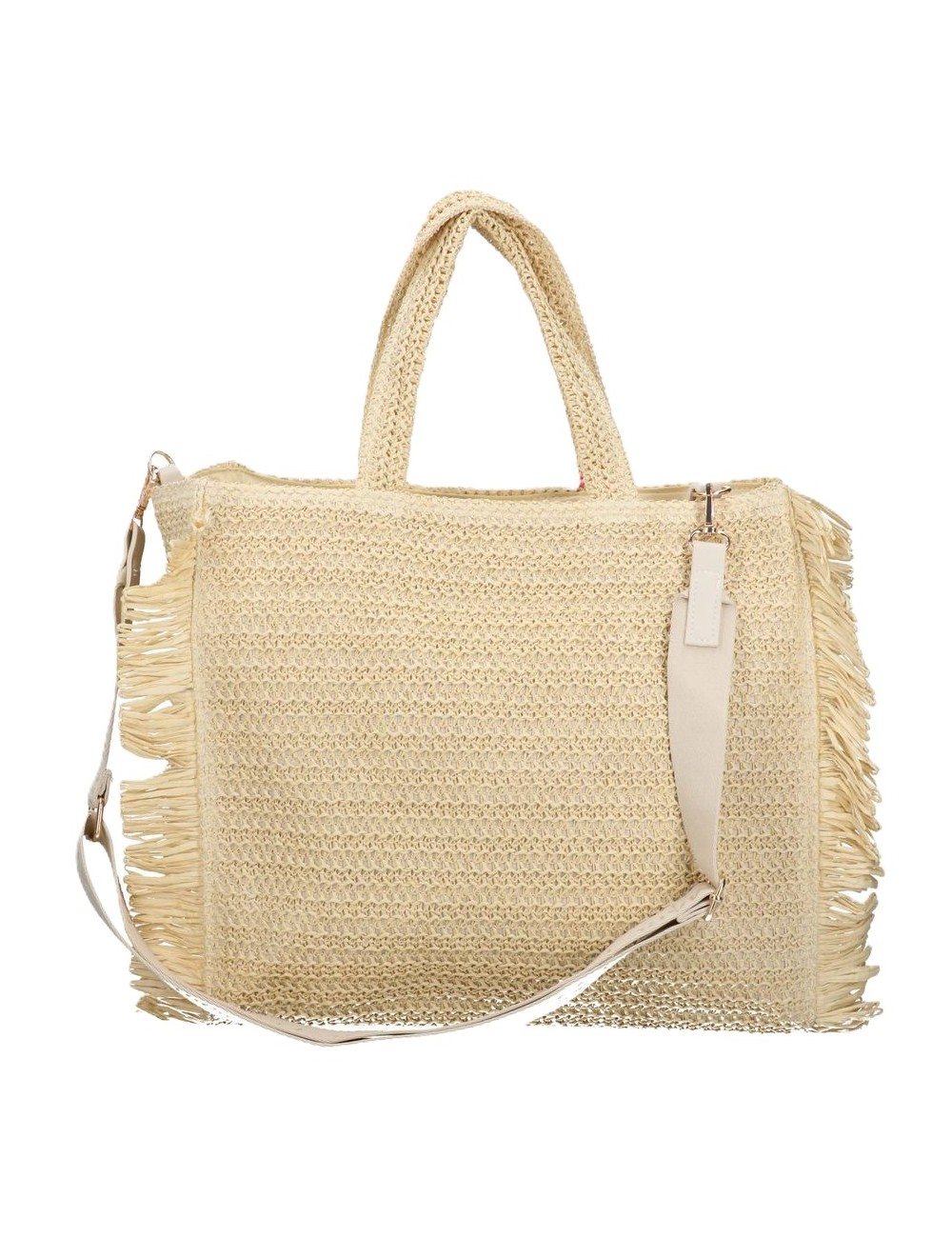 borsa marc ellis DONNA BEIGE NATURAL - BUBY S. CLAIRE L vista posteriore